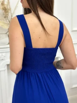 Fashion Robe longue Avril Bleu Roi Collection Cérémonie