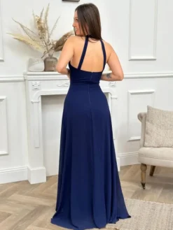 Sale Robe longue Dianne Marine Collection Cérémonie