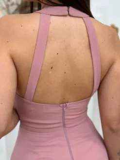 Online Robe longue Dianne Vieux Rose Collection Cérémonie