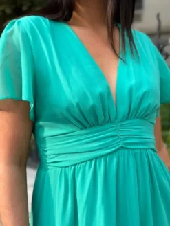 Sale Robe Lysia Vert d'eau Collection Cérémonie