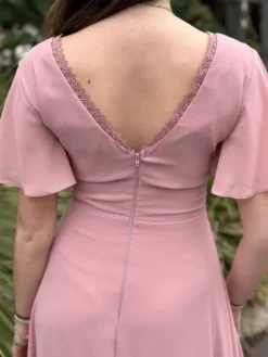 Sale Robe Pia Vieux rose Collection Cérémonie