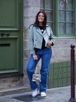 Fashion Sweat Camille Noir/blanc Pulls Et Gilets