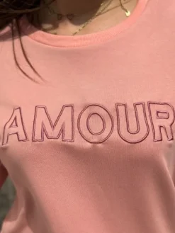 Best Sale Sweat Mathilde Rose Pulls Et Gilets