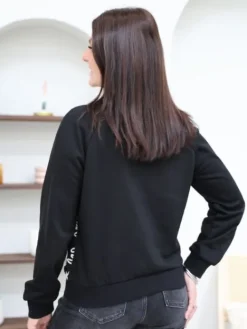 Fashion Sweat Rym Noir Pulls Et Gilets