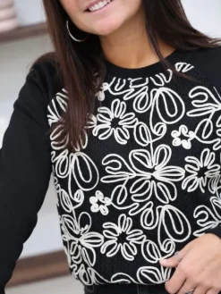 Fashion Sweat Rym Noir Pulls Et Gilets