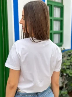 Sale Tee shirt Diana Blanc Tops & Teeshirts