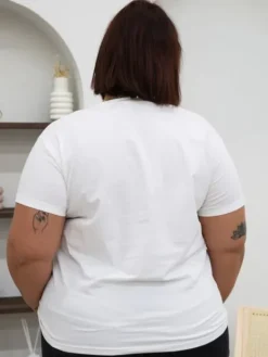 Discount Teeshirt Selma Blanc Tops & Teeshirts|Collection Belle Taille