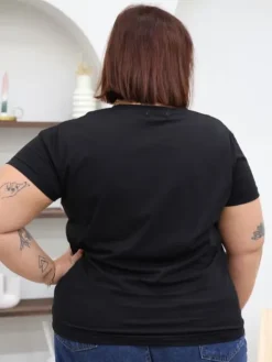 Clearance Teeshirt Suzanne Noir/Or Tops & Teeshirts|Collection Belle Taille