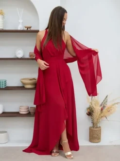 Fashion Étole Julie Cerise Collection Cérémonie