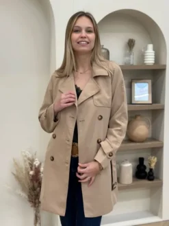 Sale Trench Claire Camel Manteaux|Vestes