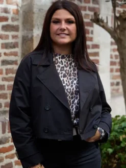 Store Trench Clara Noir Vestes