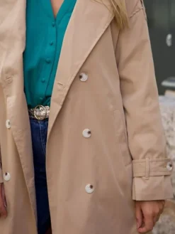 Sale Trench Emeline Camel Vestes