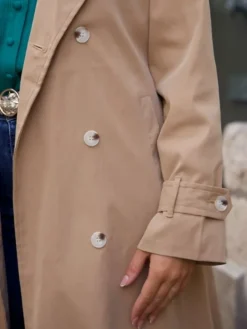 Sale Trench Emeline Camel Vestes
