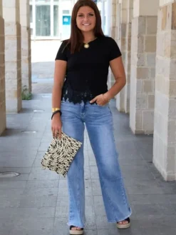 Discount Tshirt Eurydice Noir Tops & Teeshirts