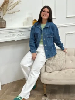 Clearance Veste Aïda Bleu Vestes
