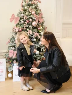 Best Veste Beryl Noir Collection Mère Fille|Vestes