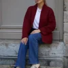 Fashion Veste Delia Bordeaux Vestes
