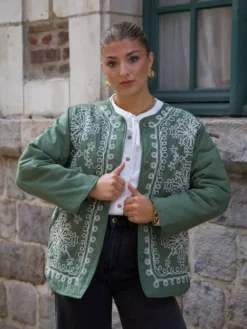 Sale Veste Elvy Kaki Vestes