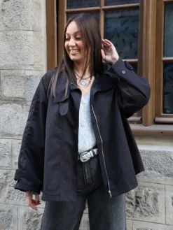 Clearance Veste Olivia Noir Vestes
