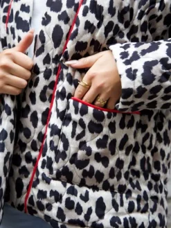 Clearance Veste Ortence Leopard Vestes