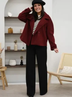 Sale Veste Rachelle Bordeaux Vestes